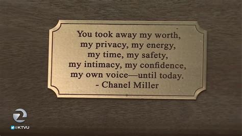 chanel miller letter to court|Stanford Sexual Assault Victim’s Statement .